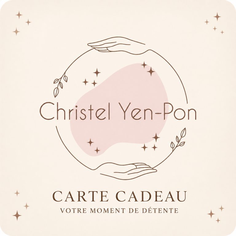 Carte cadeau massage bien-être — Christel Yen-Pon Compiègne Bordeaux